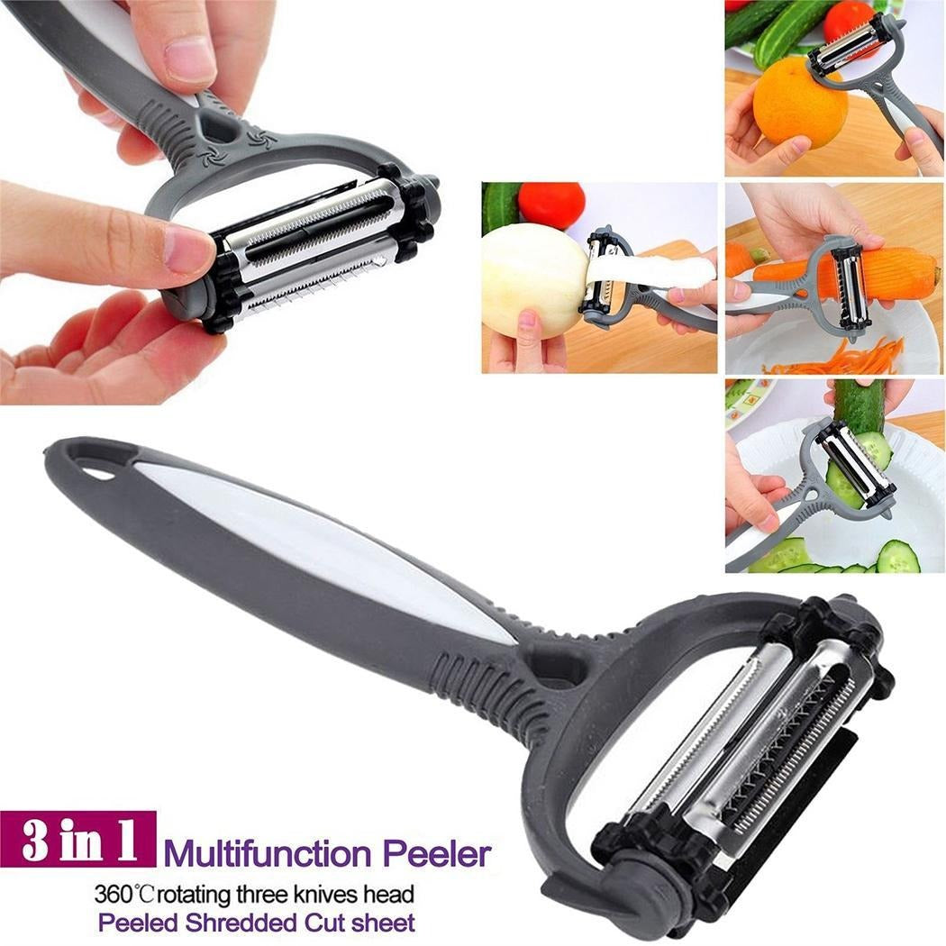 Best Quality Vegetable Peeler-Stainless steel Grater 3 In 1 multifunctional