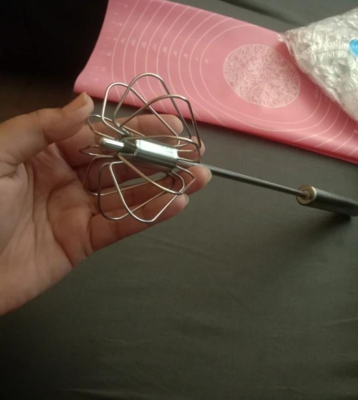 Automatic Egg Beater Stainless Steel - Manual Egg Beater | Stainless Steel