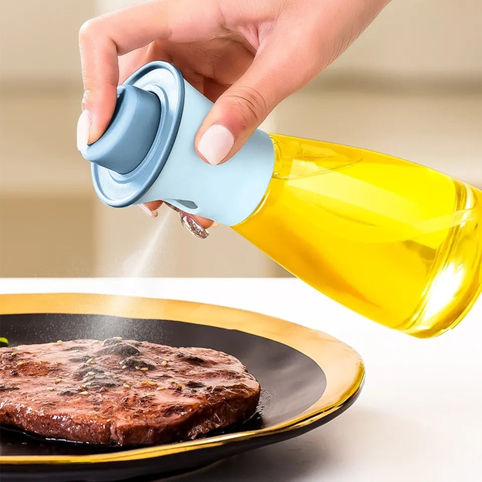 Oil Spray Bottle Salad Olive Oil Sprayer Glass Condiment Bottles Outdoor
